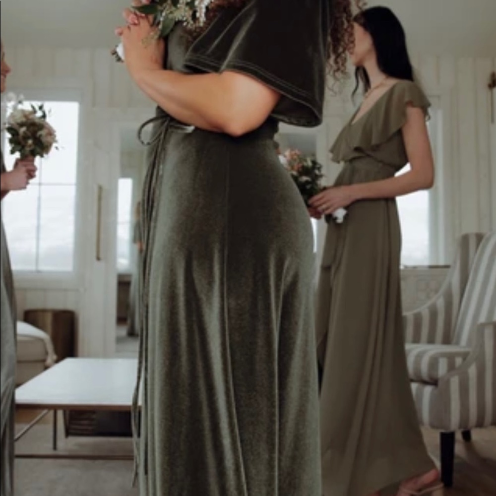 Baltic Born Olive Green Dress. NWT